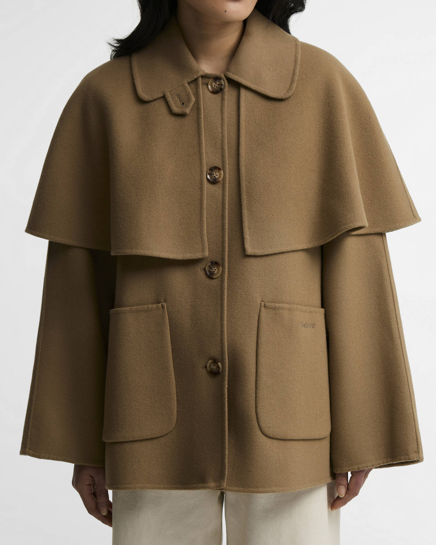 Cappotto in lana Aggy Warm Trench image number 4