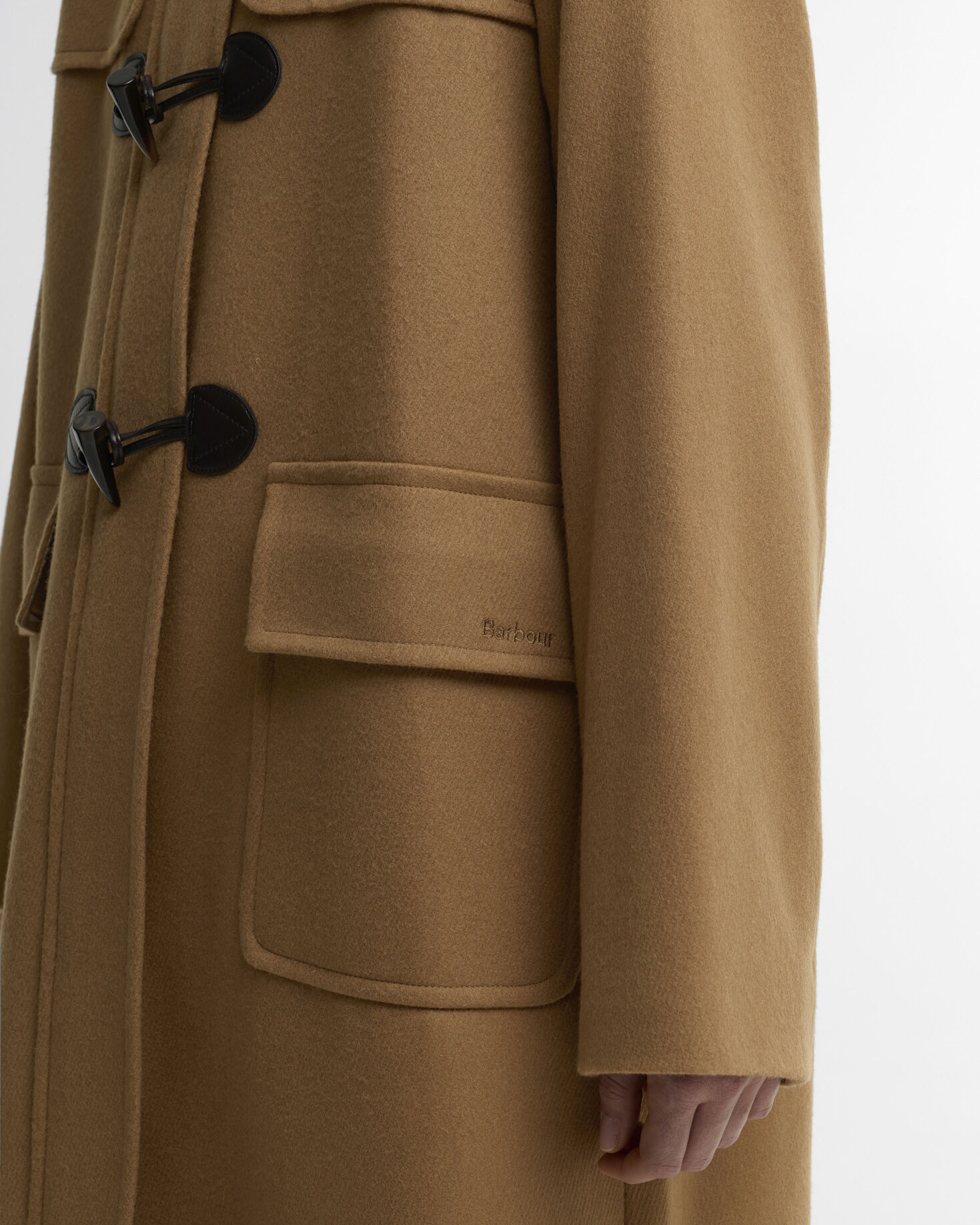 Barbour Woll-Dufflecoat Melody Beige/Birchwood Dress