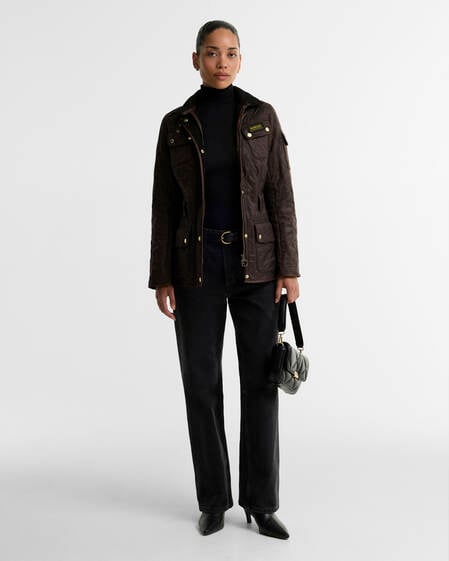 Jacke International Polarquilt Truffle
