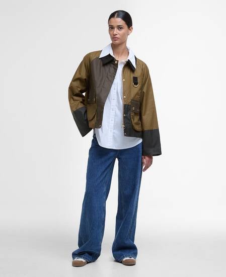 Alma Waxed Jacket Sand/Archive Olive/Beech/Ancient