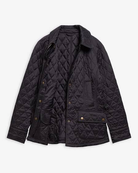 Summer Beadnell Quilted Jacket Classic Navy