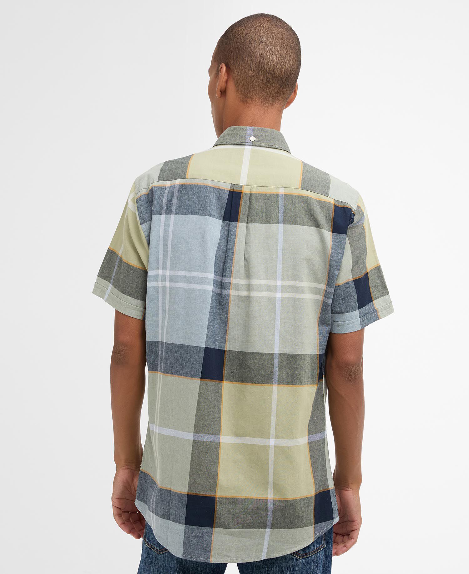 Doughill Tailored Short-Sleeved Shirt Highland Loch Tartan