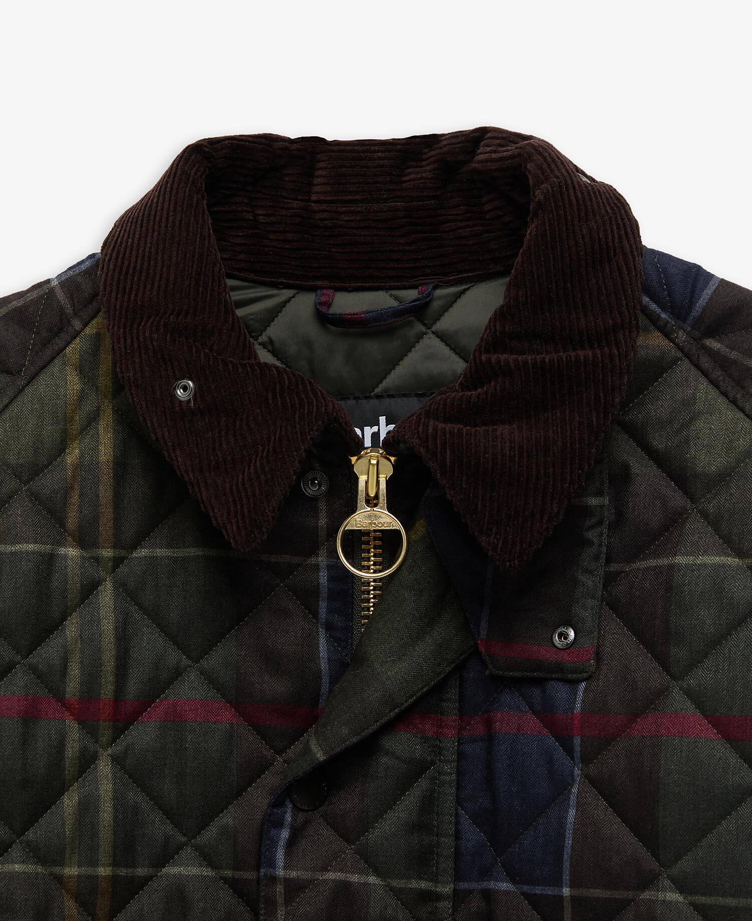 Tartan Transport Quilted Jacket Classic Tartan image number 9