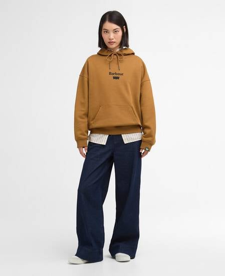 Barbour x Levi's Graphic Hoodie Tan