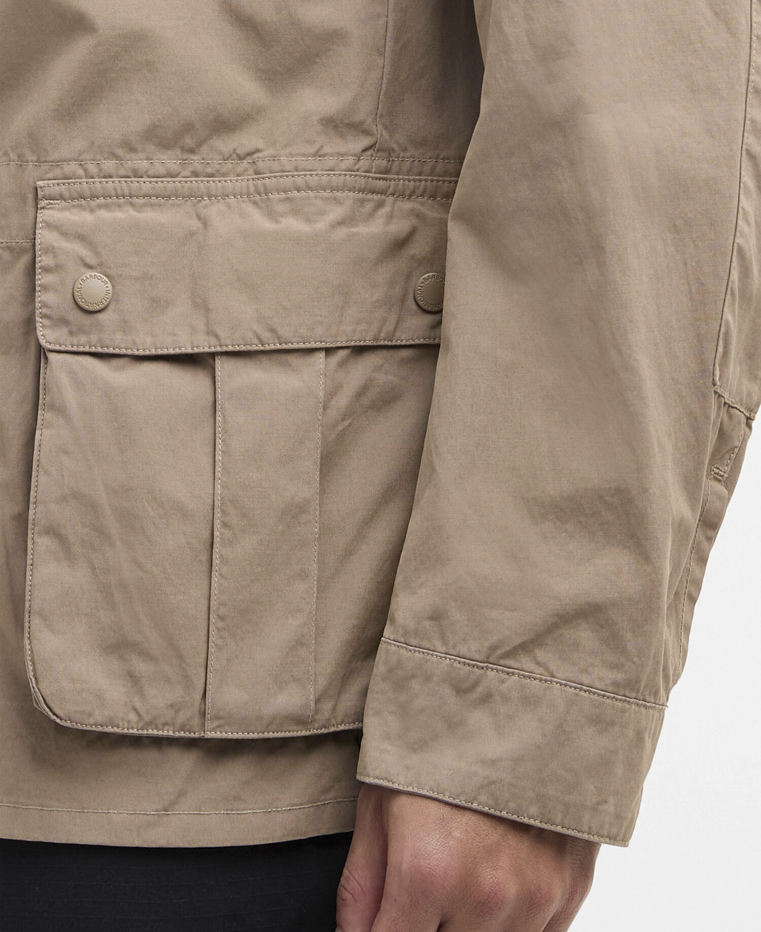 Garment Dyed Duke Casual Jacket Timberwolf