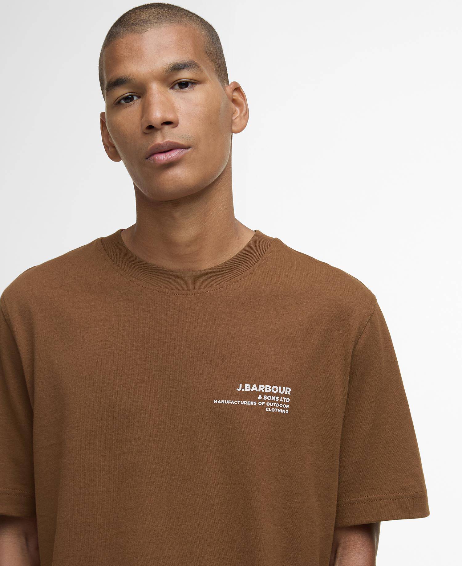 T-Shirt Parkend Photographic Relaxed Graphic Umber image number 3