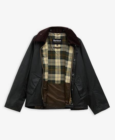 Wachsjacke Modified Transport Sage
