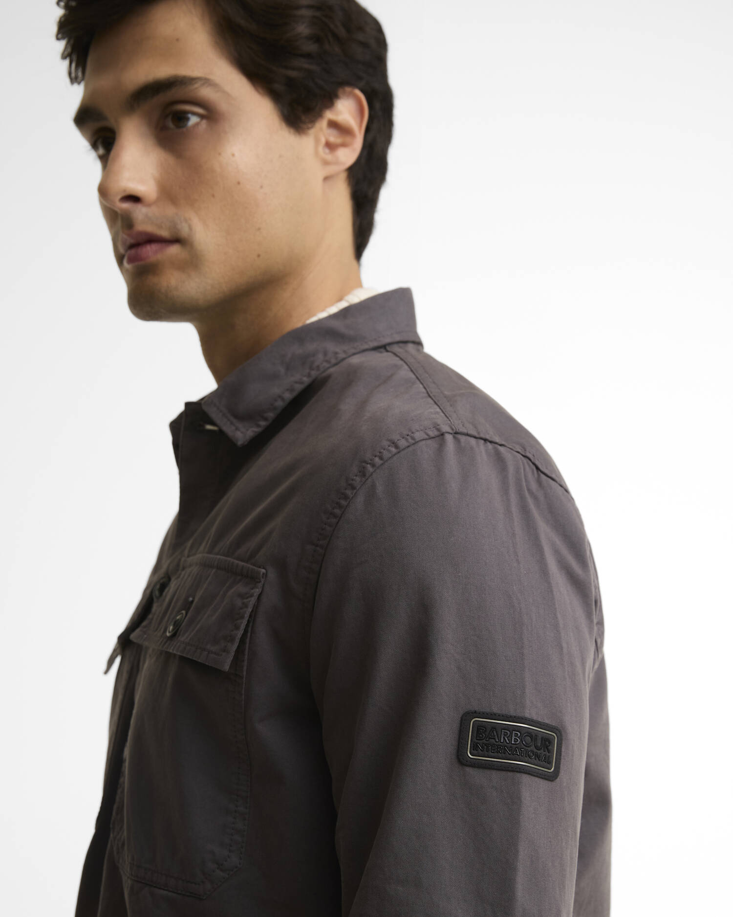 Arlo Overshirt Asphalt image number 3