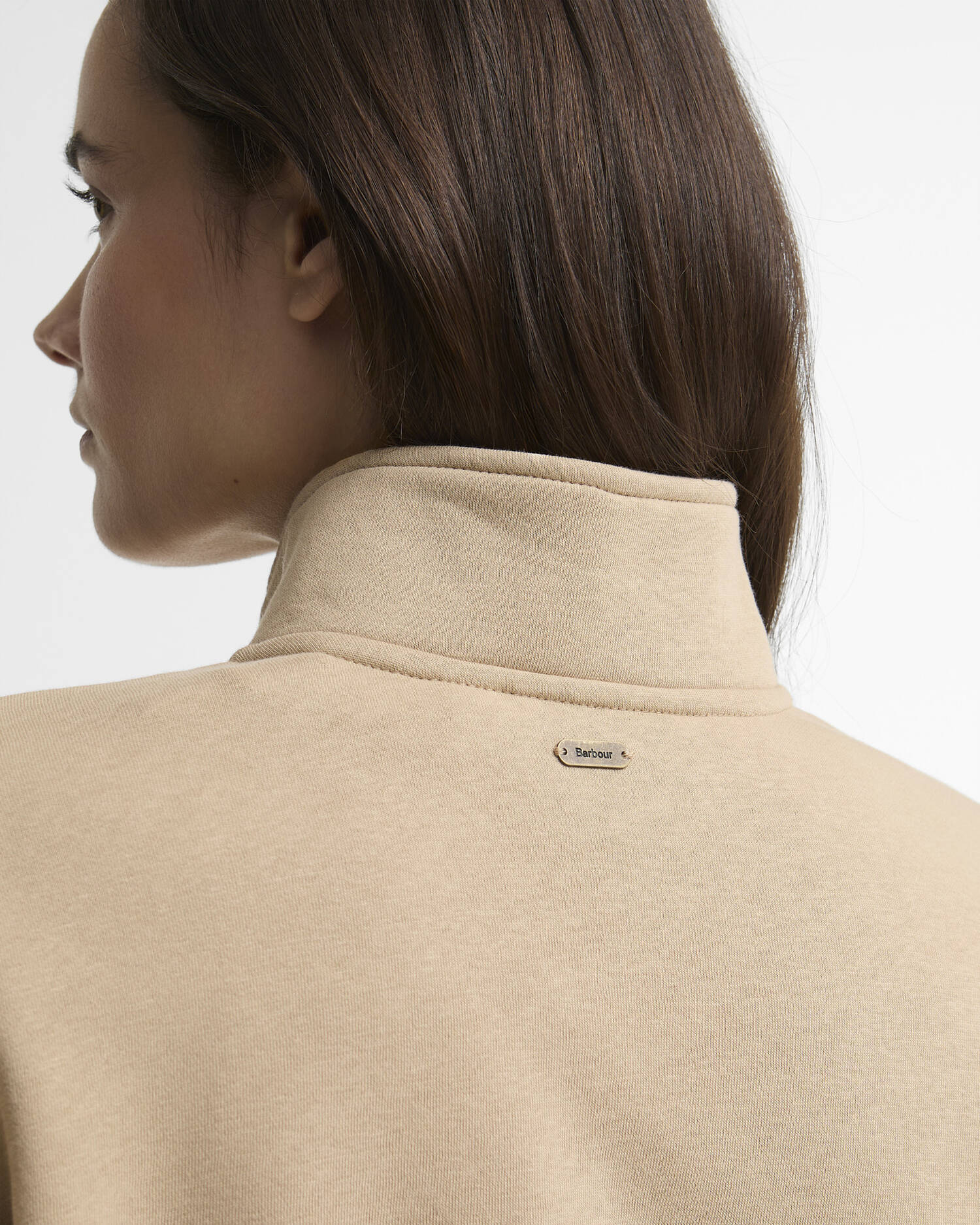 Zaria Quarter-Zip Jumper Warm Trench image number 4