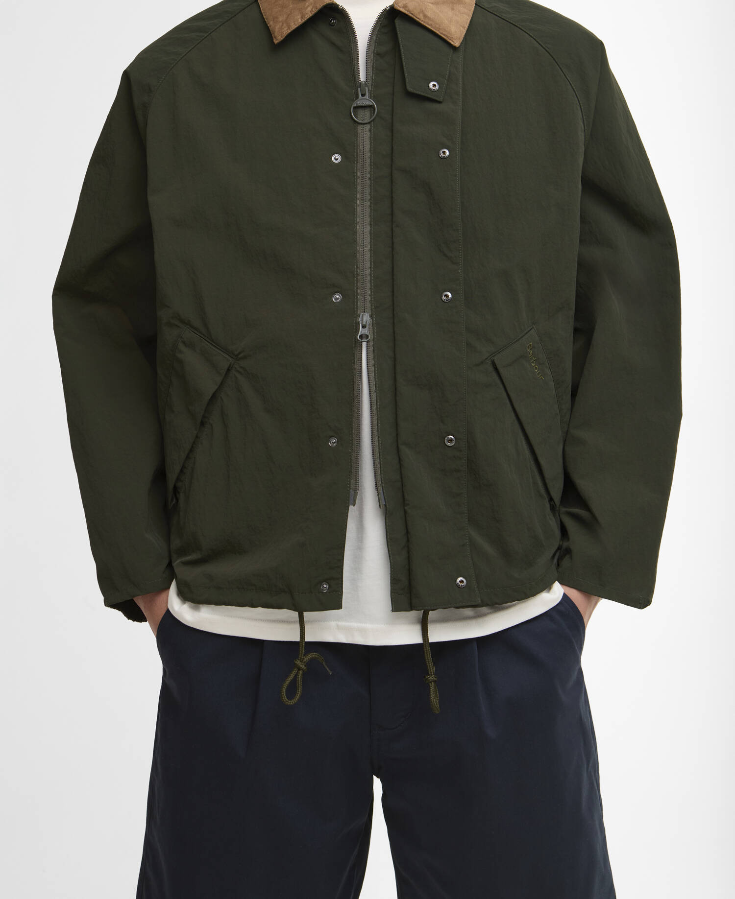 Transport Nylon Casual Jacket Sage image number 4