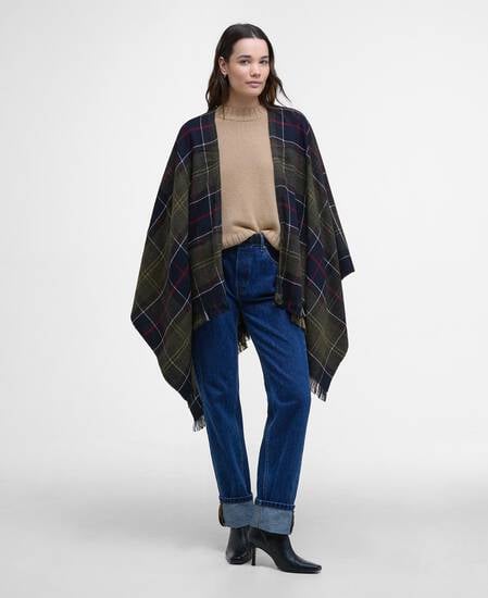 Scialle Staffin Tartan Serape 