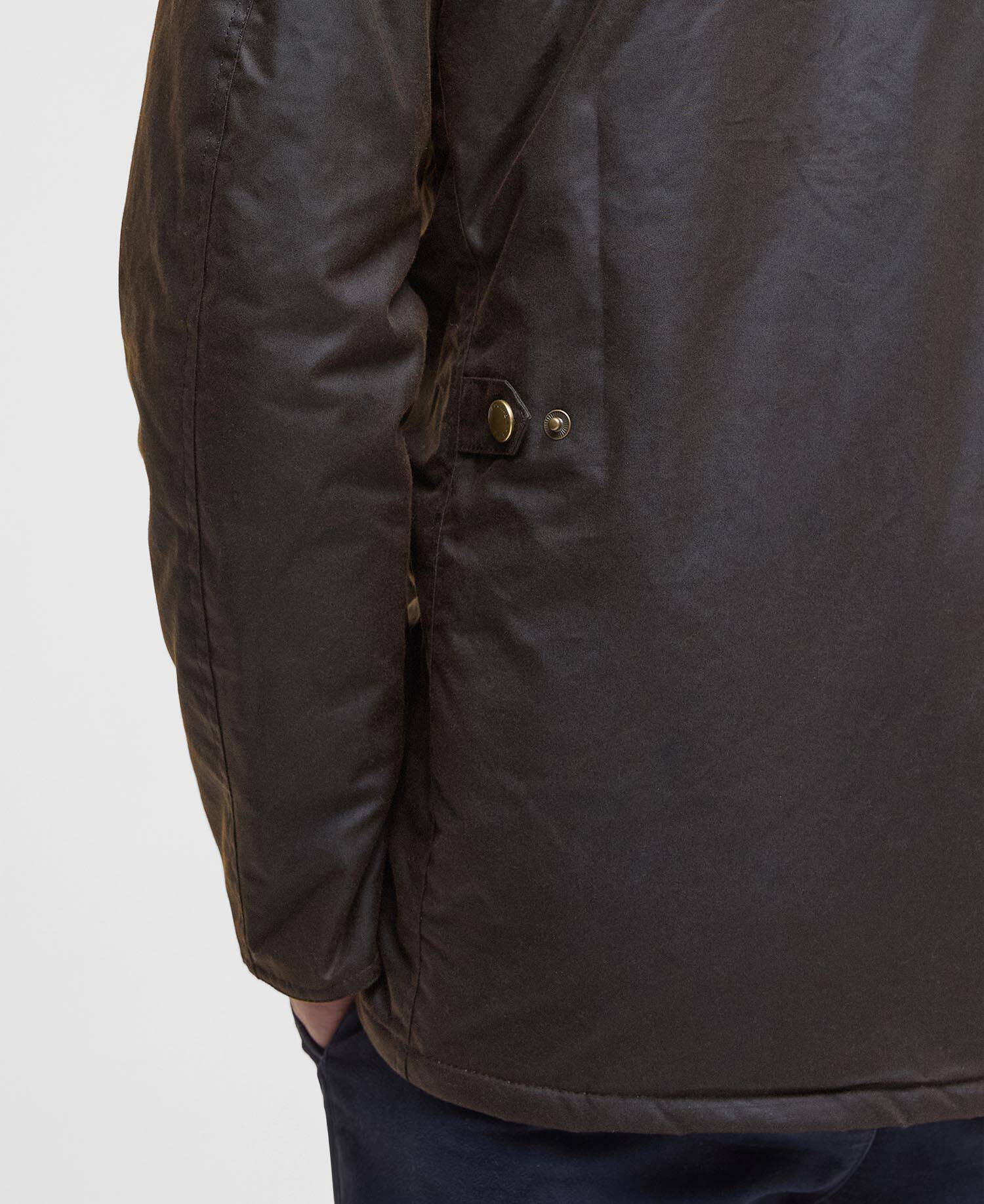 Hereford Waxed Jacket Olive image number 6