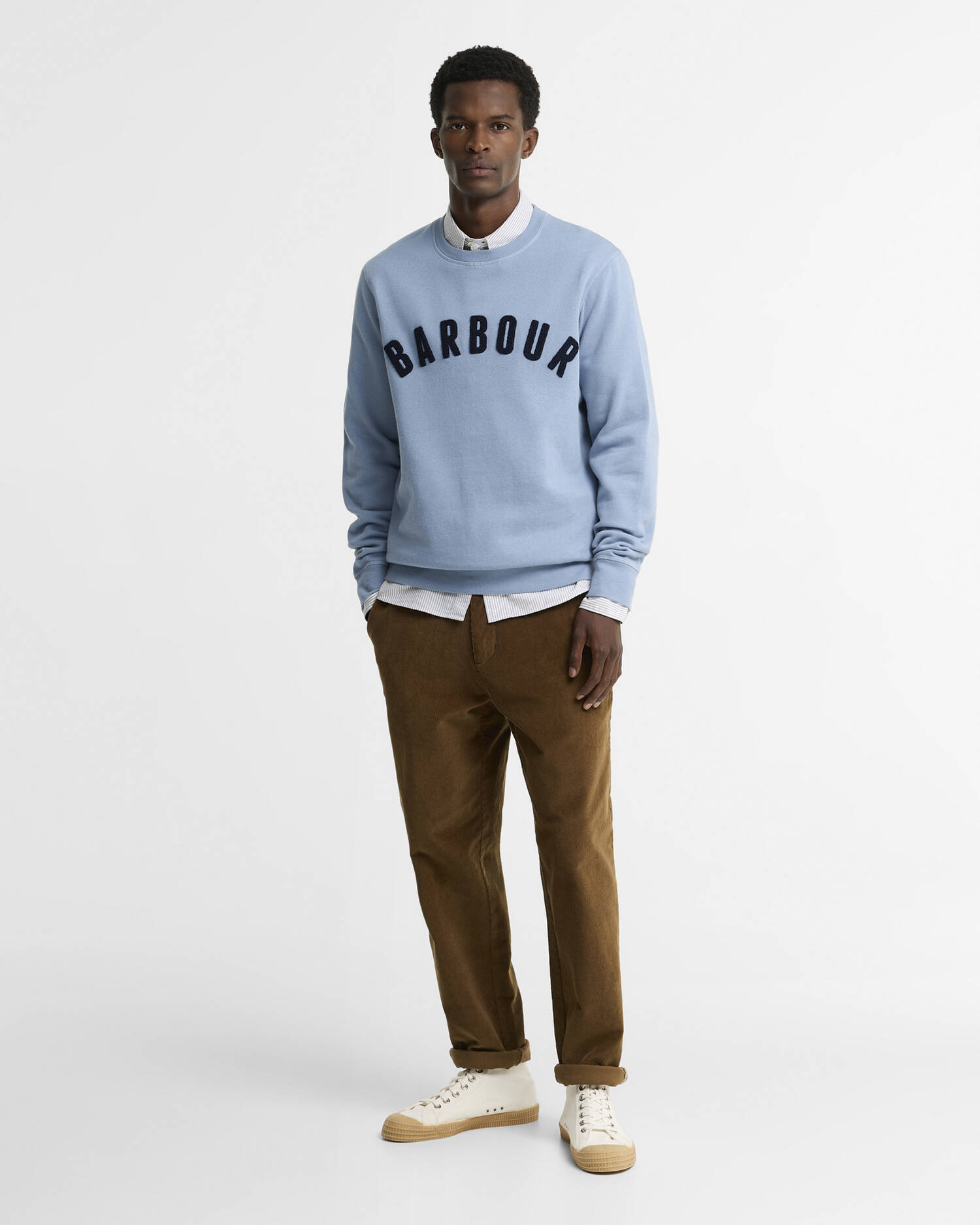 Sweatshirt Prep Logo Tarn Blue image number 1
