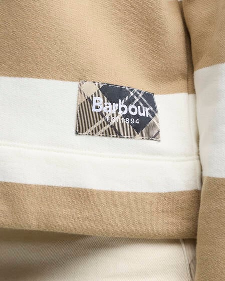 Barbour Sweatshirt Eva Striped Cloud/Warm Trench