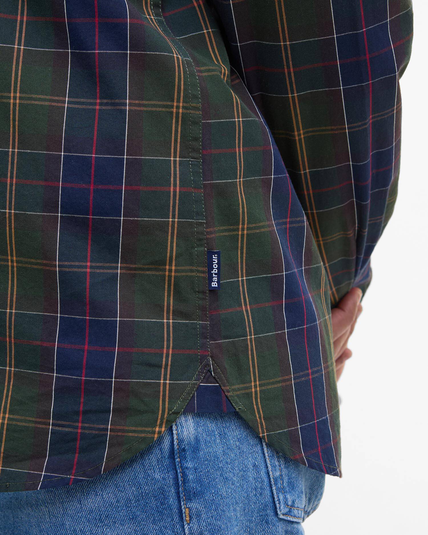 Kenton Tailored Long-Sleeved Shirt Classic Tartan image number 4