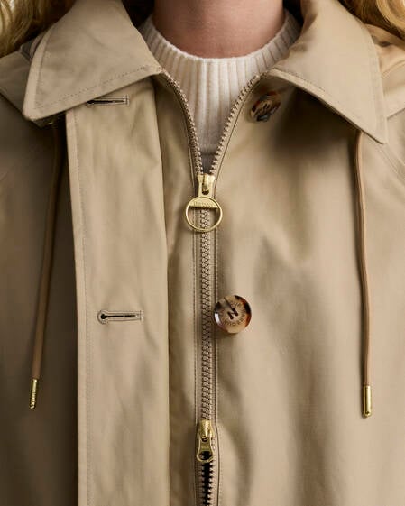 Harleigh Waterproof Jacket Lt Trench/Birchwood Dress