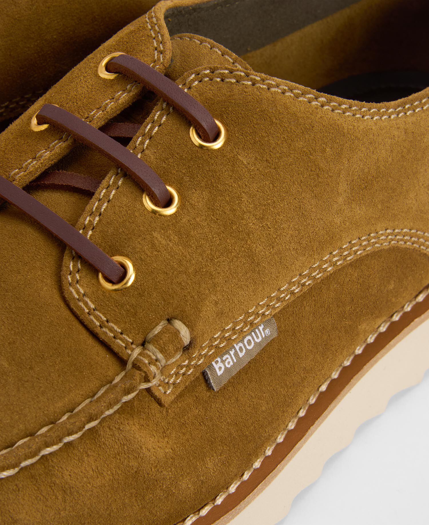 Derby Schuhe Aydon Toffee Suede