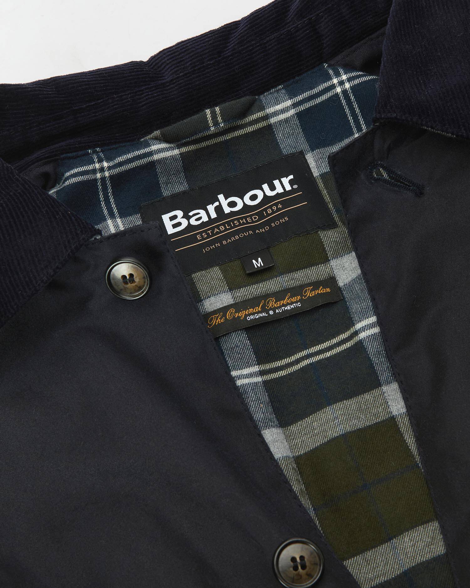 Wachsjacke Mac Lorden Short Navy image number 6