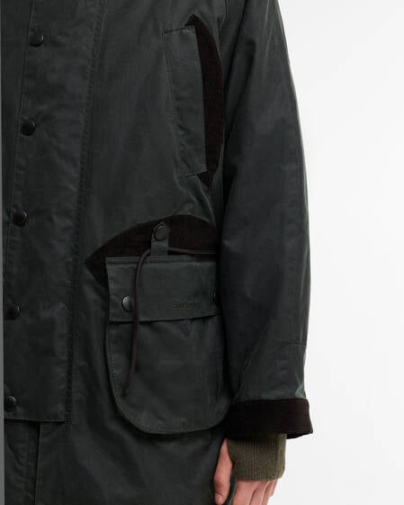 Barbour x Norbit Wachsmantel Sage