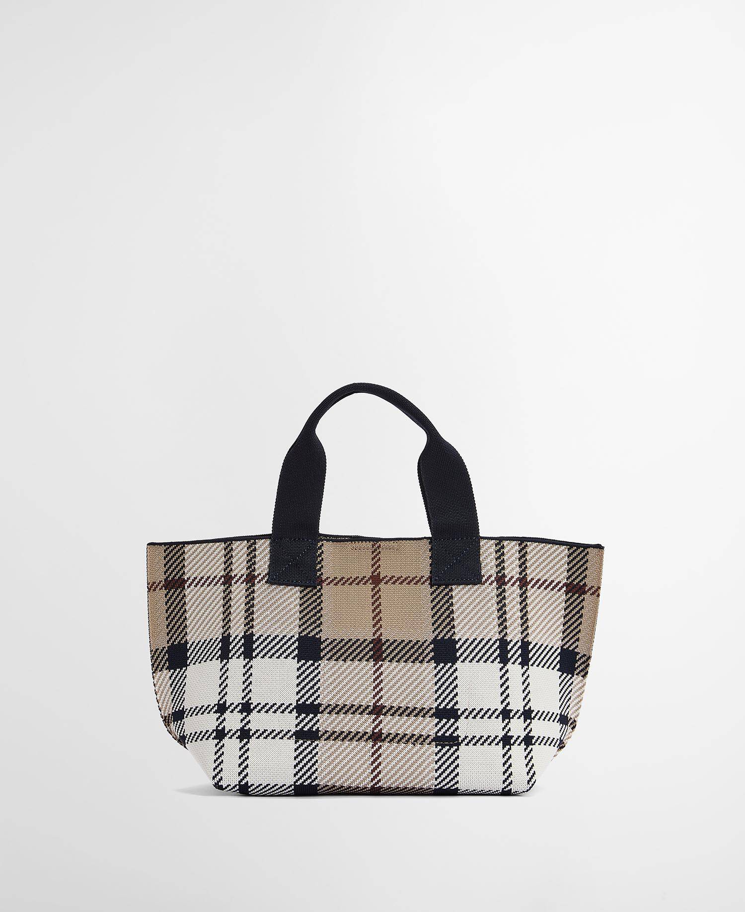 Layla Tartan Mini Tote Bag Rosewood Tartan image number 2