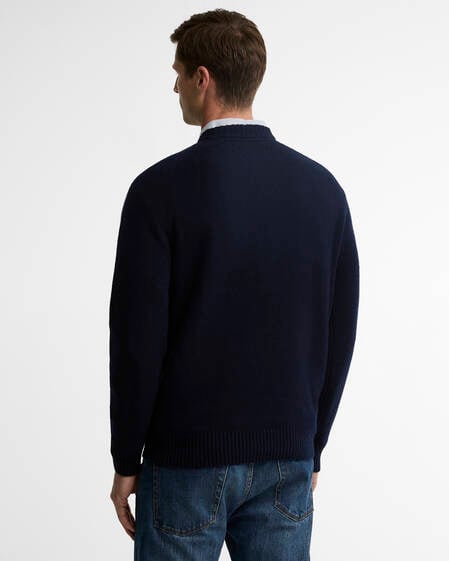Newtown Crew Neck Jumper Navy