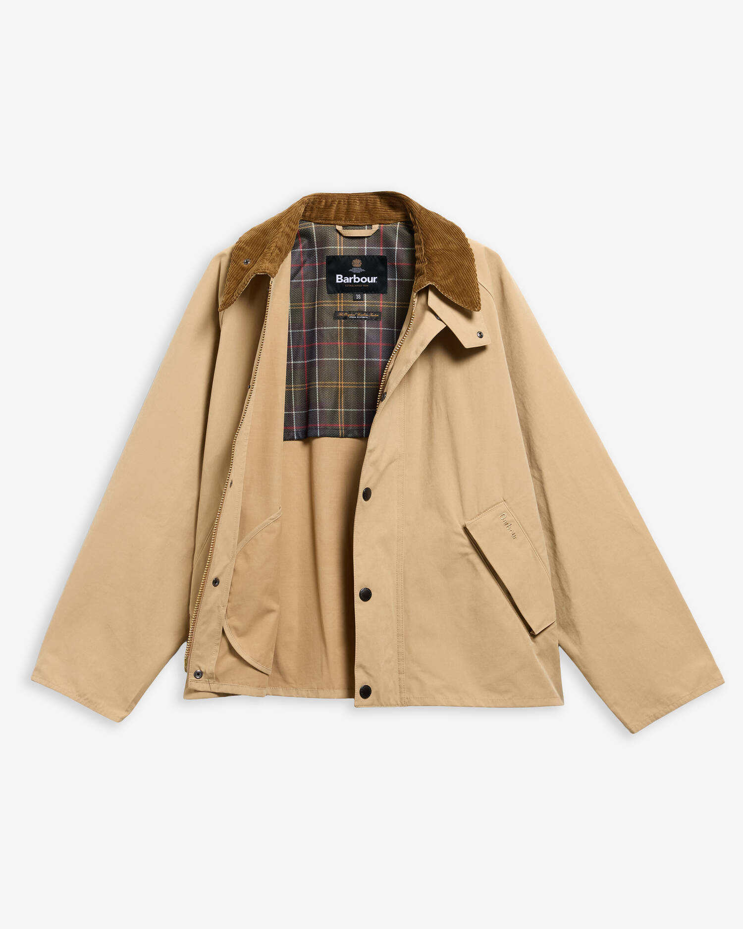 Transporter Oversized Casual Jacket Stone image number 9