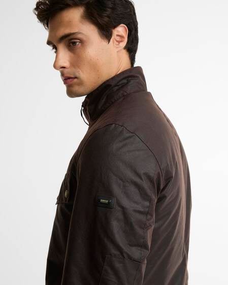Tourer Duke Waxed Jacket Black Oak