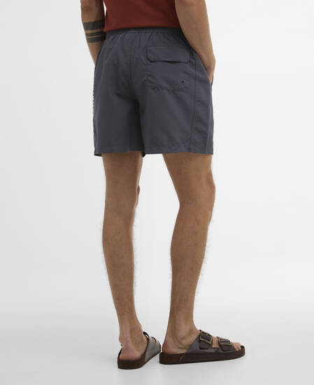 Costumi da bagno con logo grande Storm Grey