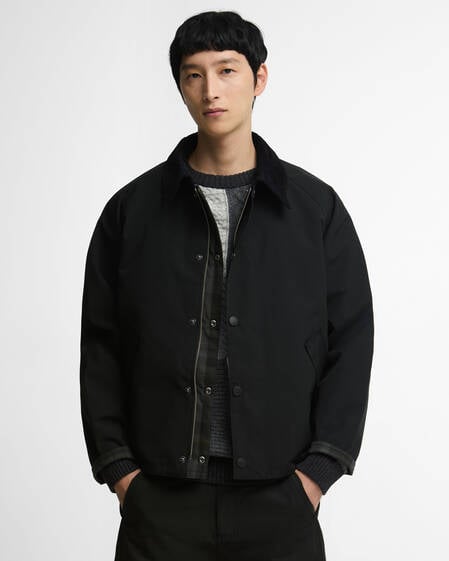 Giacca casual oversize reversibile Transport Black