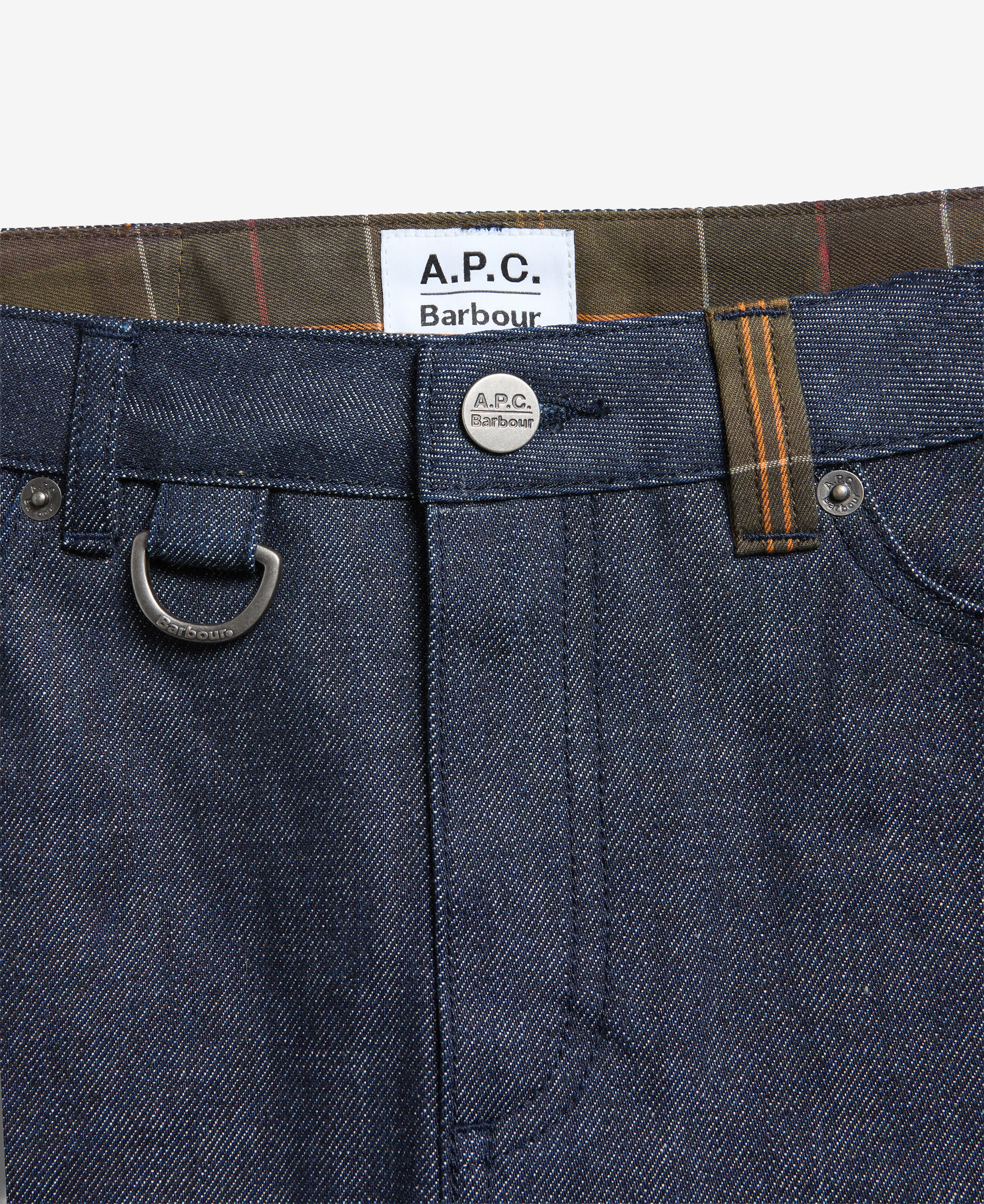 Barbour x A.P.C. Denim Mini Skirt Denim