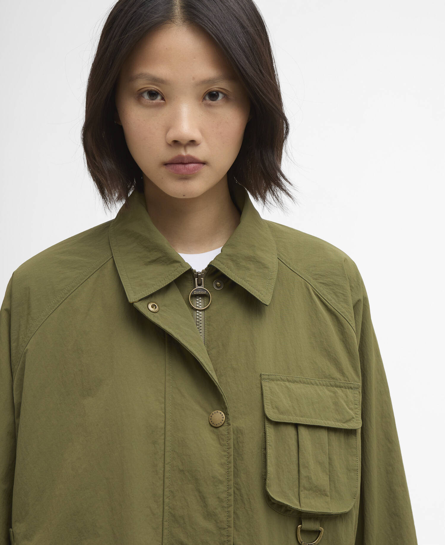 Jacke Debbie Showerproof Burnt Olive image number 3