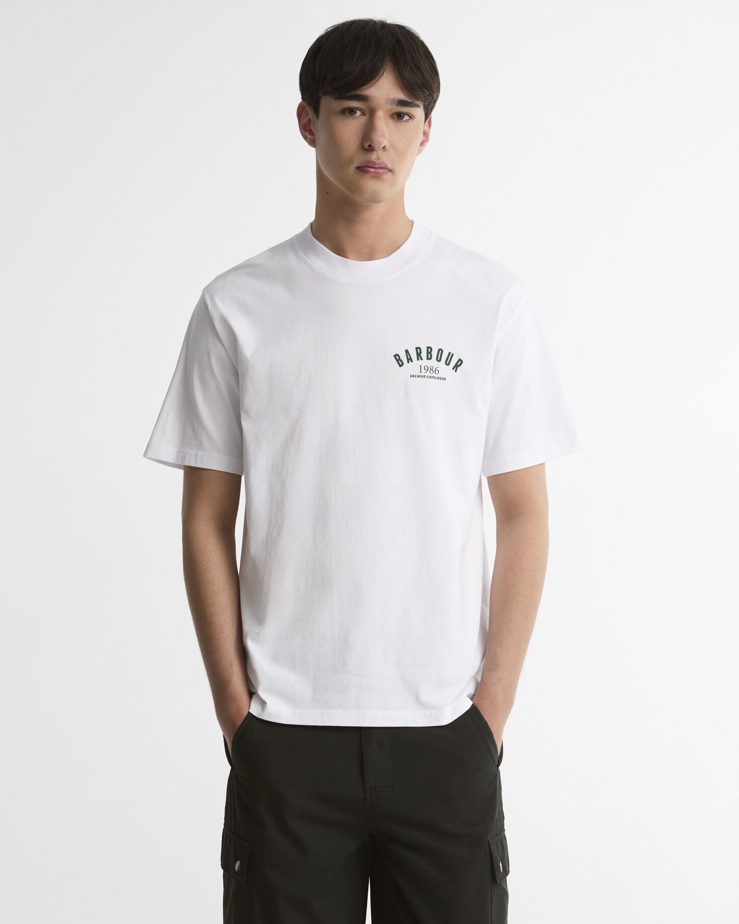1986 Graphic Oversized T-Shirt White