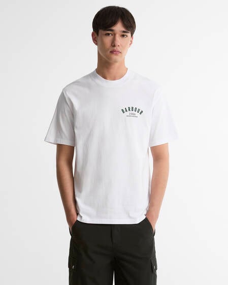 1986 Graphic Oversized T-Shirt White