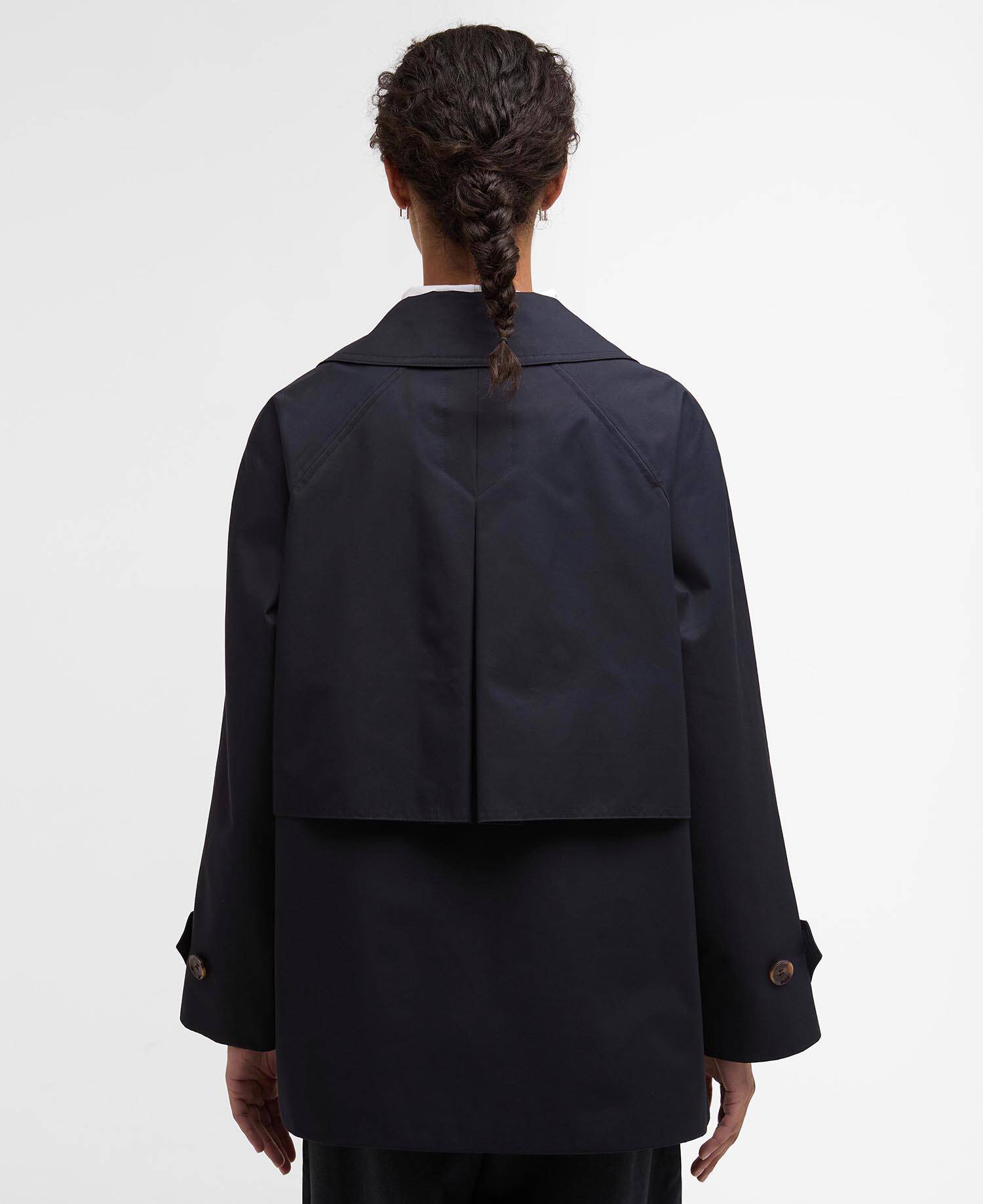 Maisy Showerproof Jacket Dark Navy / Dress Navy Tartan image number 2
