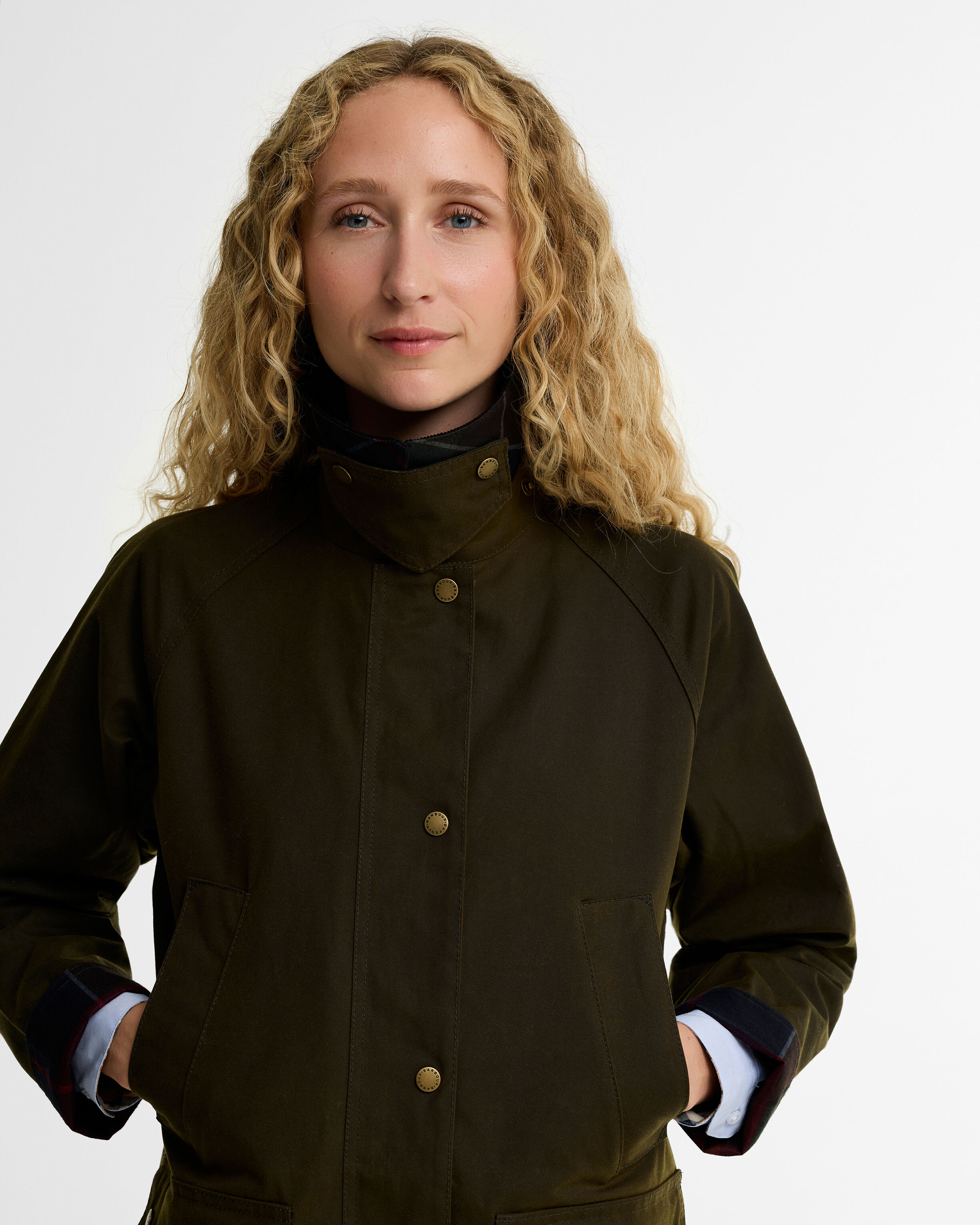 Acorn Waxed Jacket Olive