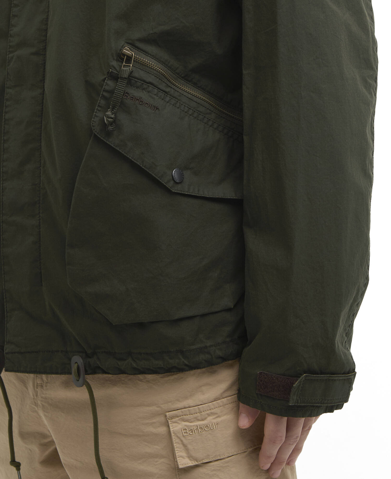Jacke Westoe Showerproof Breen/Pigment Olive image number 4