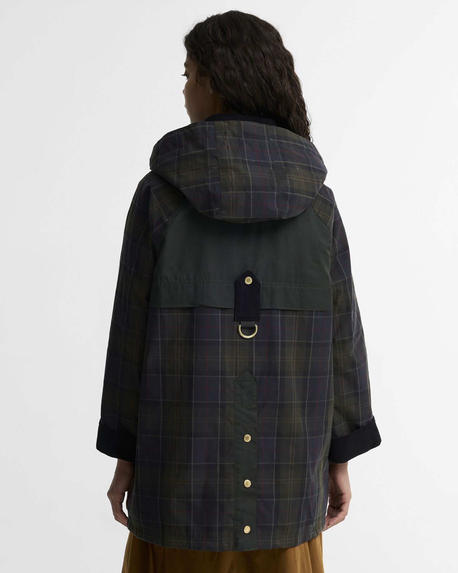 Giacca casual Elsie Shadow Classic/Dk Fern/Mixed Tartan