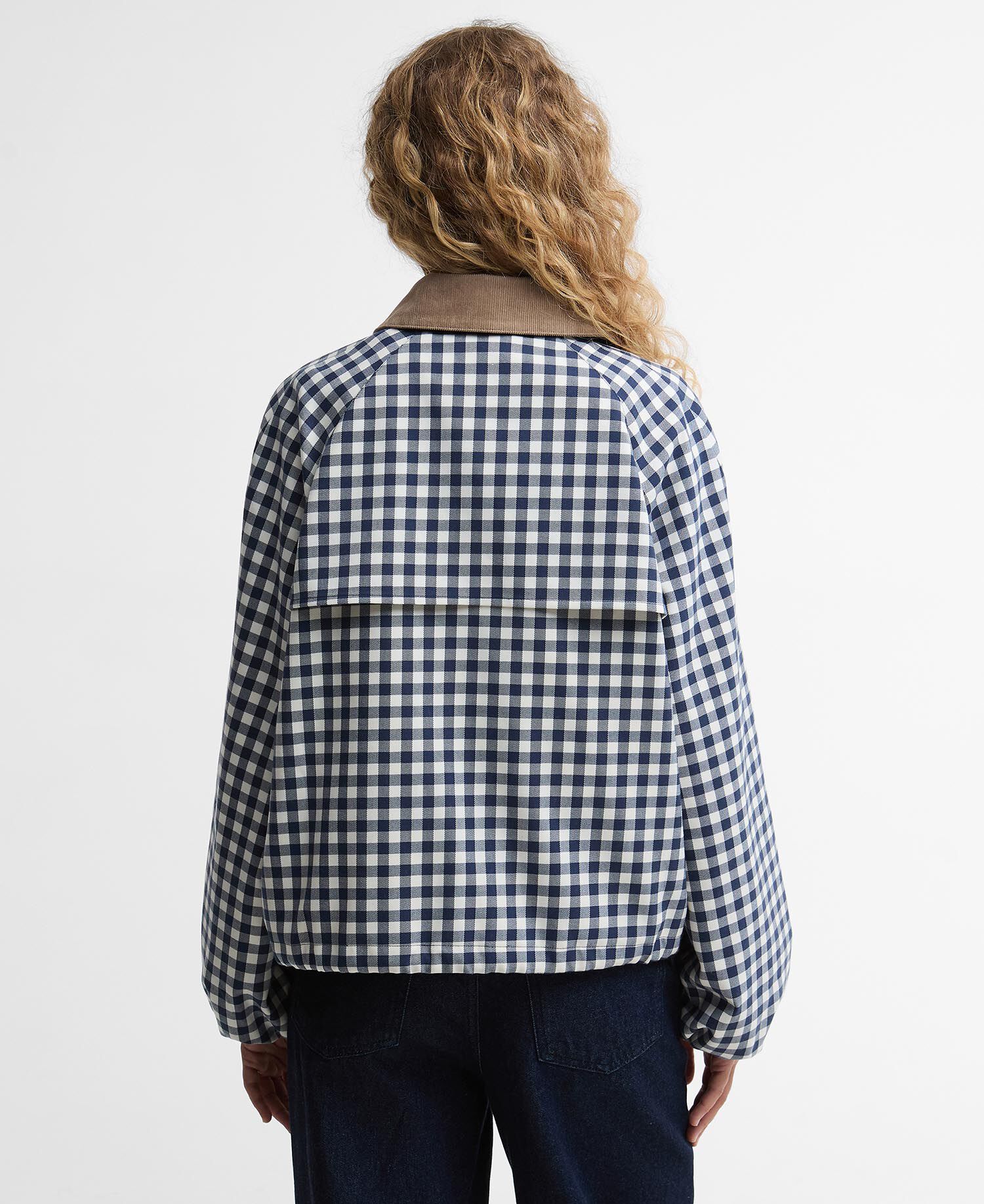 Giacca casual Ovingham Gingham Navy/ Neutral
