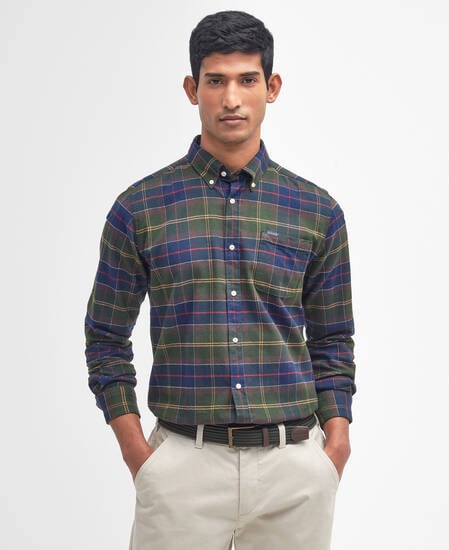 Kyeloch Tailored Long-Sleeved Shirt Classic Tartan
