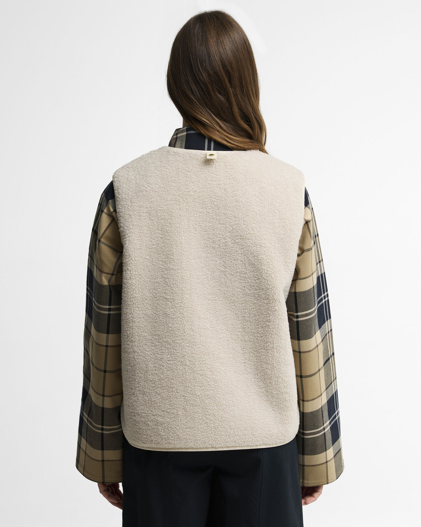 Barbour Teddy-Weste Bainford Ecru