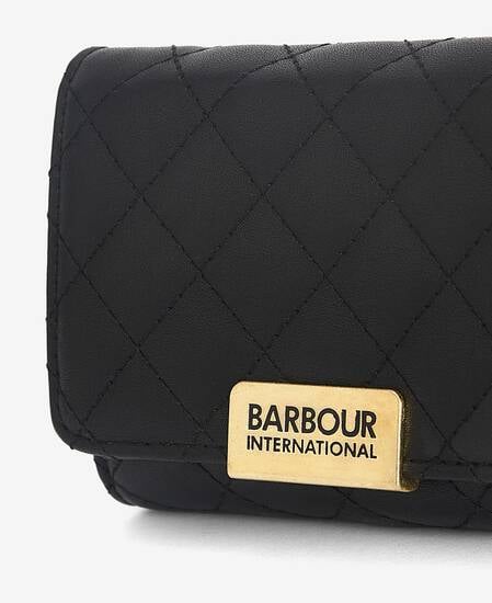 Aurora Tri-Fold Purse Classic Black
