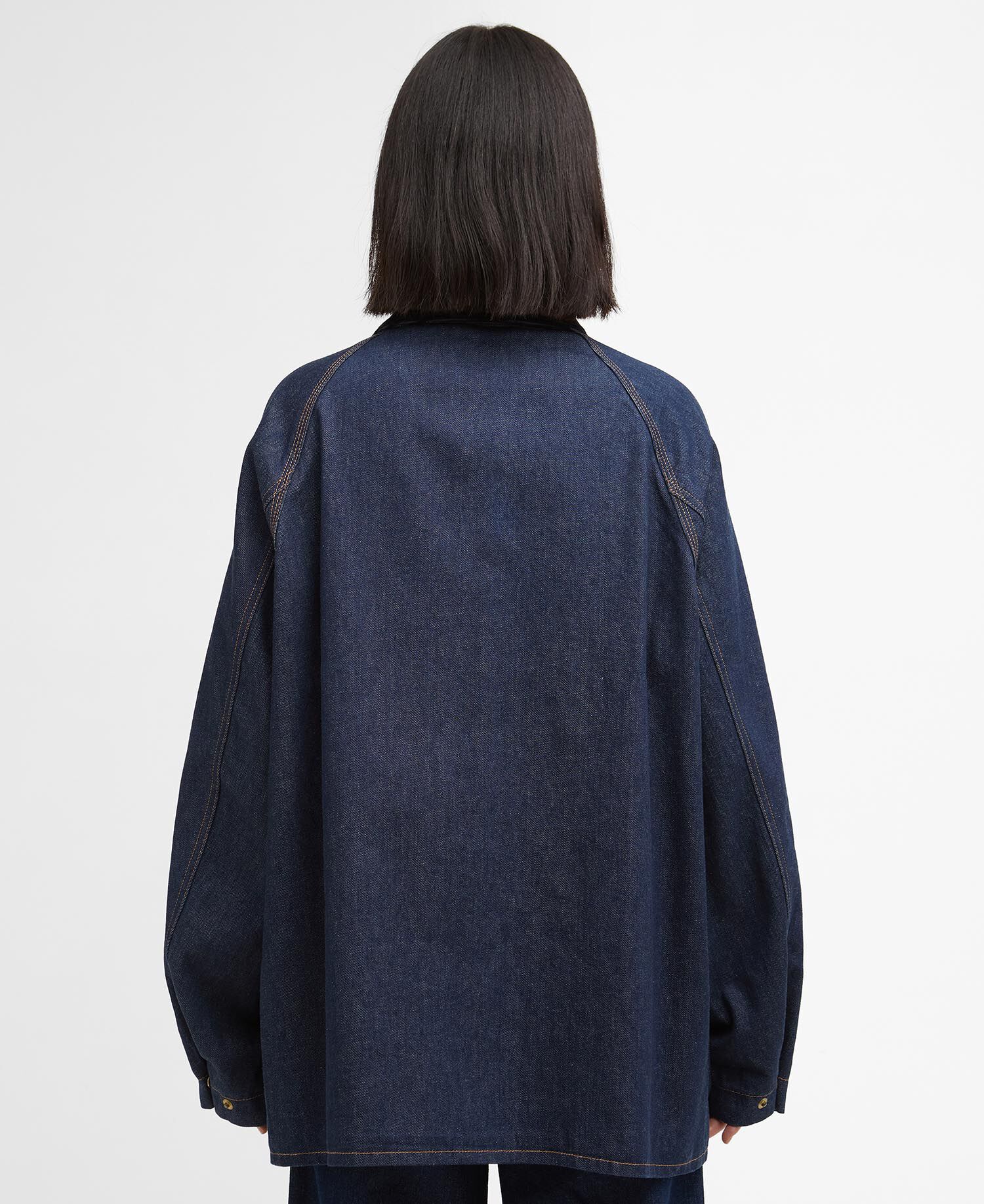 Buy Barbour x Levi's Oversized Bedale Denim Jacket for N/A 0.0