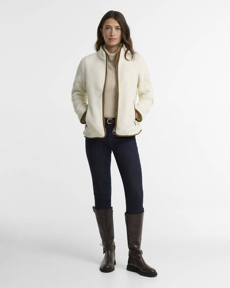 Lavenham Fleece Winter Pearl-Classic