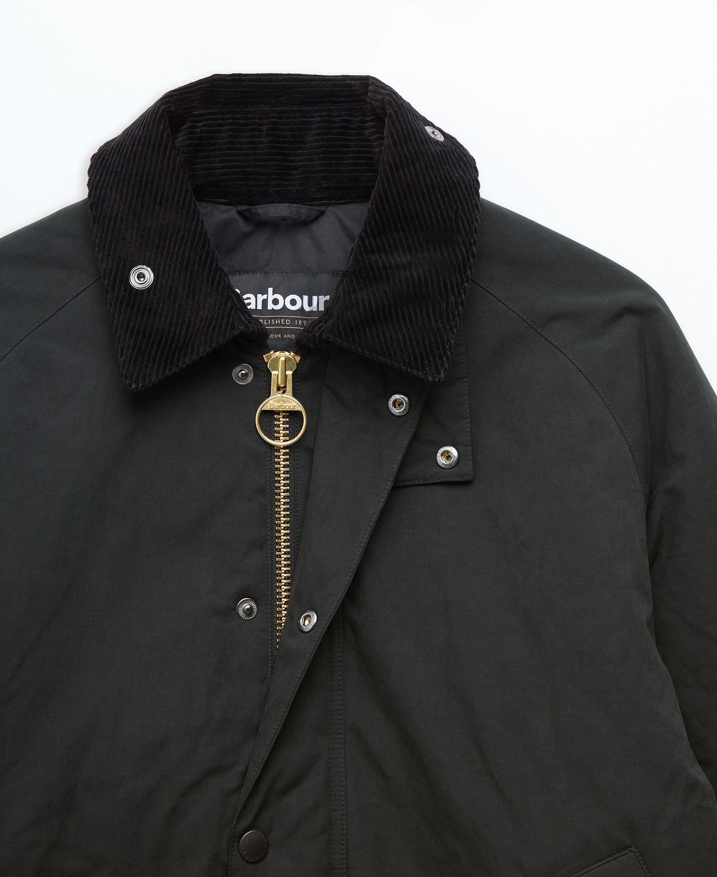 Oversized Padded Transport Jacket Black