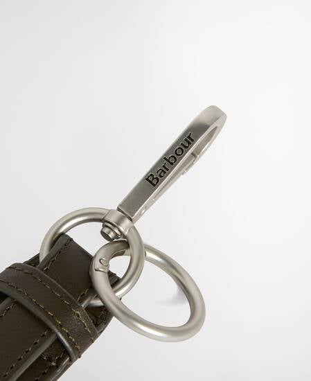 Brunton Leather Wallet & Keychain Gift Set Dark Olive