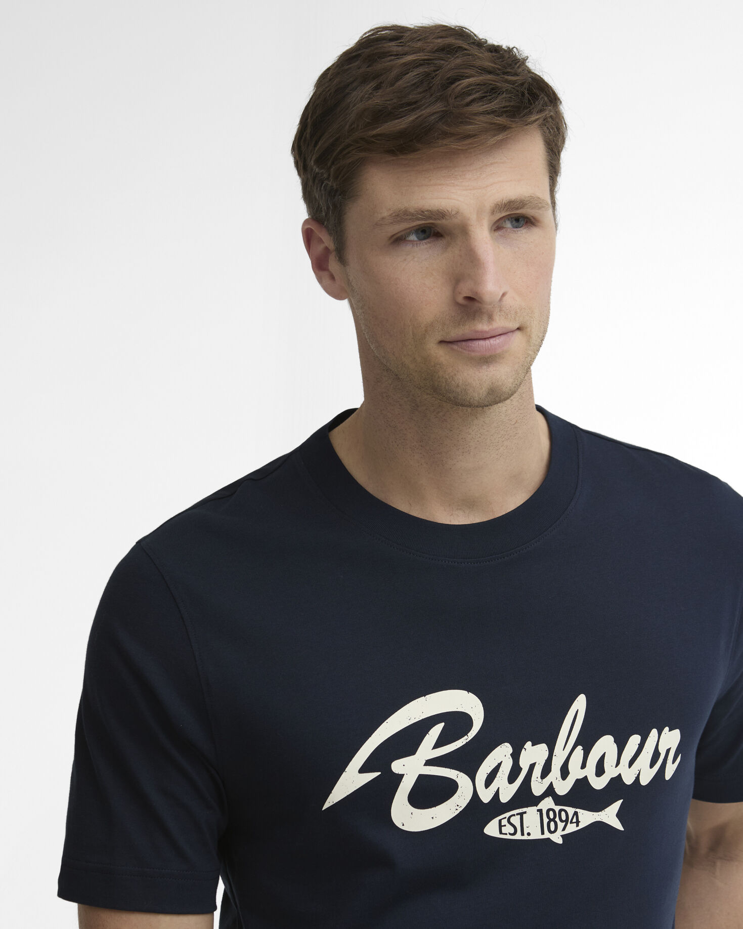 Hook Relaxed Graphic T-Shirt Dark Navy