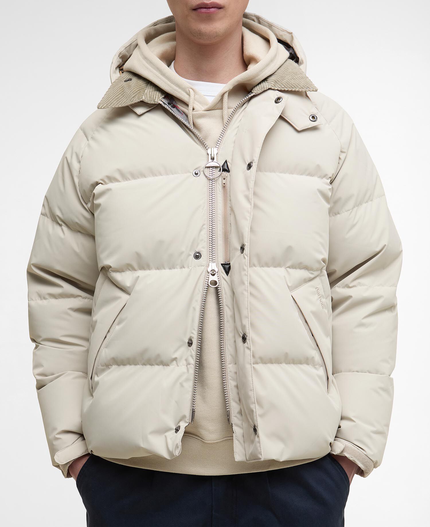 Oversized Transport Puffer Jacket Mist