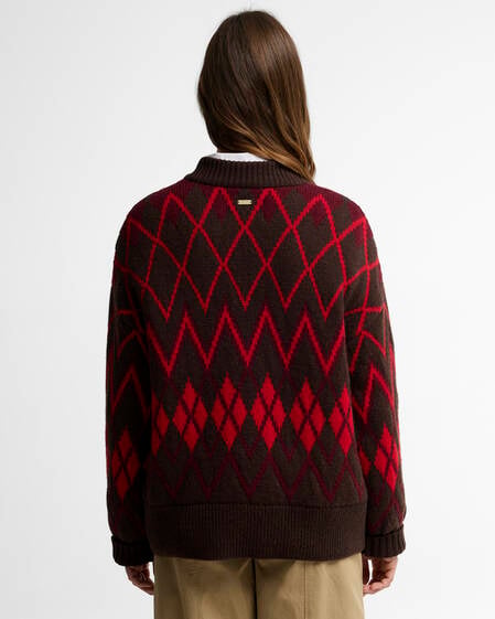 Adina Fair Isle Crew Neck Jumper Multi