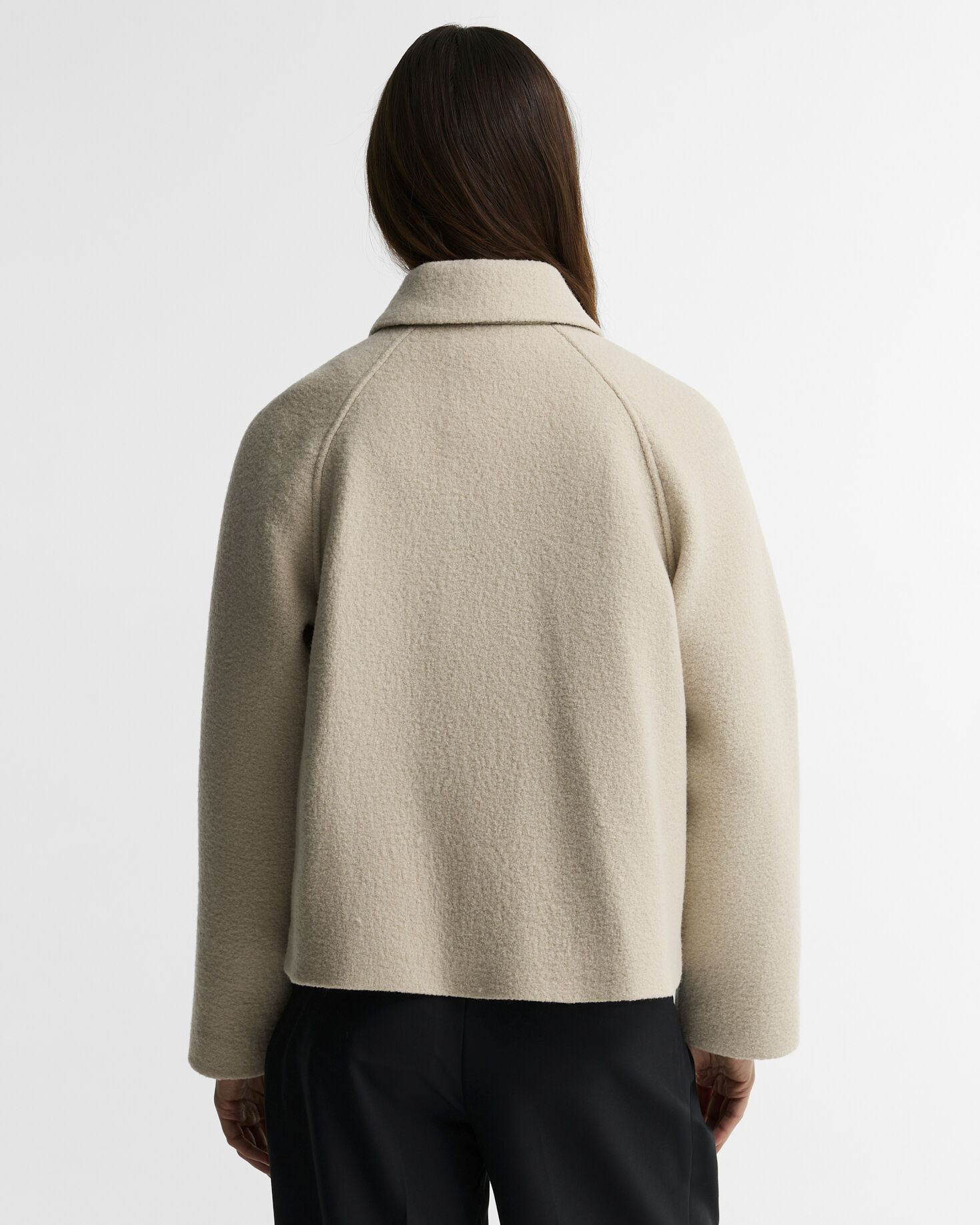 Women's Spey Wool Coat Mist/Birchwood Dress