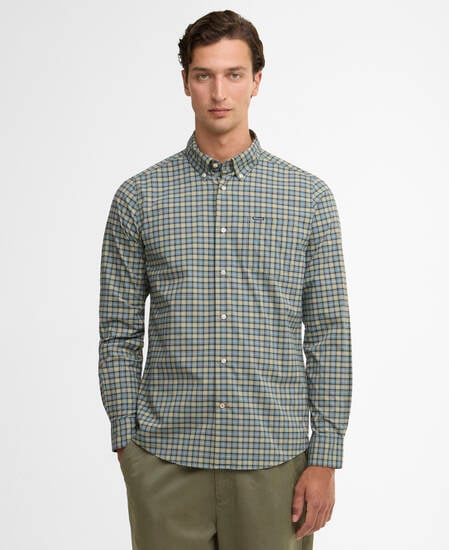 Lomond Tailored Long-Sleeved Shirt Highland Loch Tartan